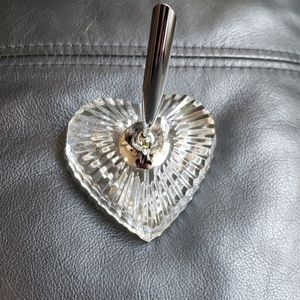 VintageWaterford Heart Penholder